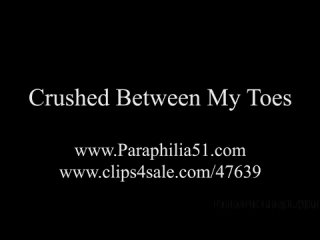 paraphilia51 - crushed between my toes